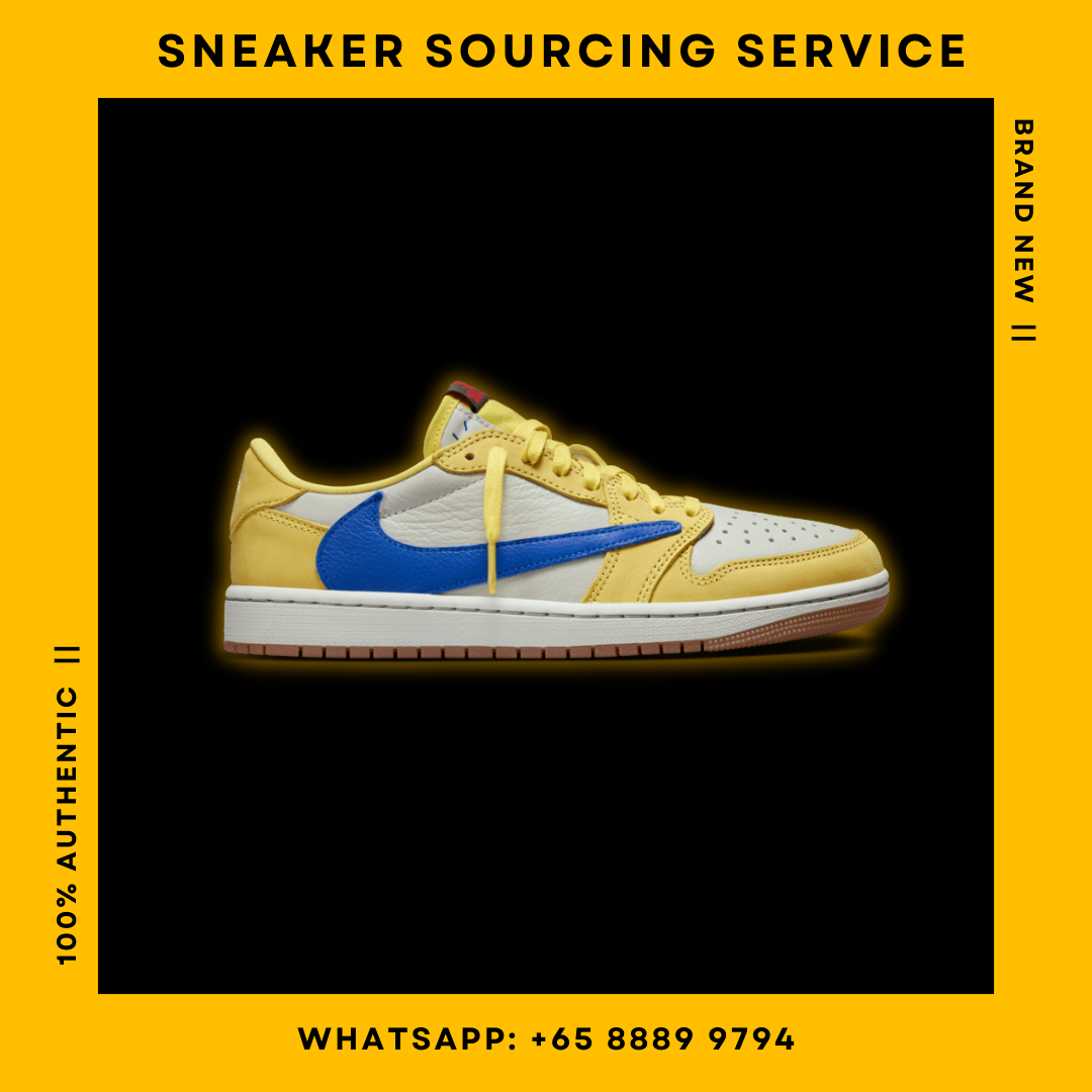 Nike Air Jordan 1 Retro Low OG SP Travis Scott Canary