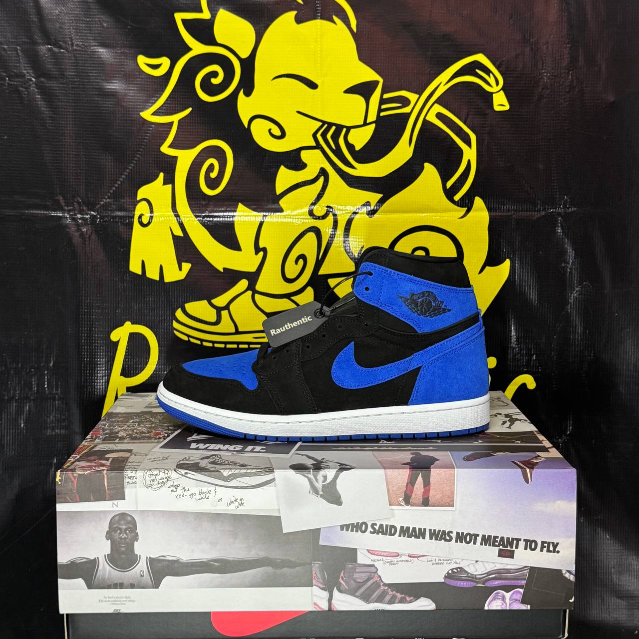 US 11 NIKE AIR JORDAN 1 HIGH ROYAL REIMAGINED