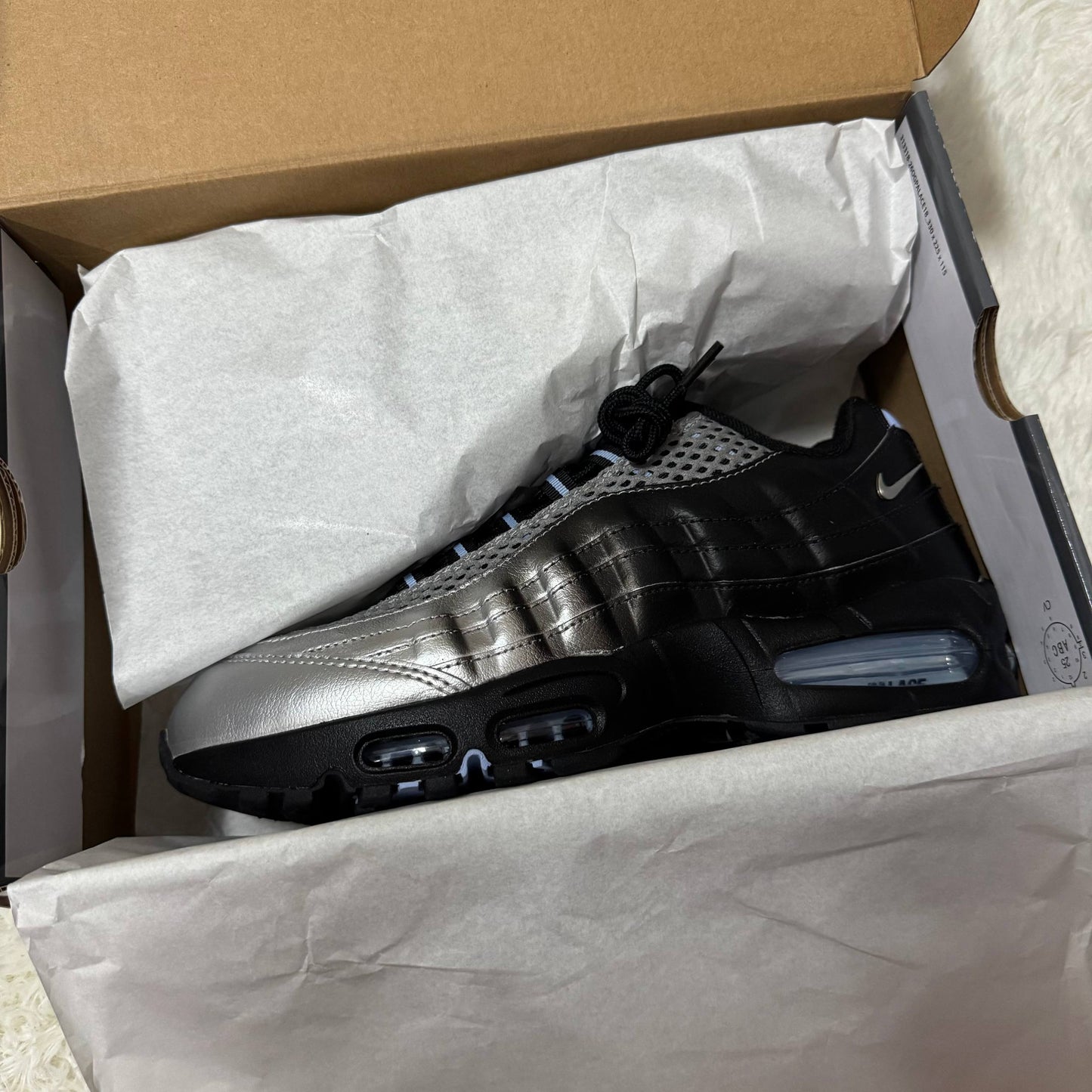 US 10 NIKE AIR MAX 95 BIG BUBBLE X PALACE