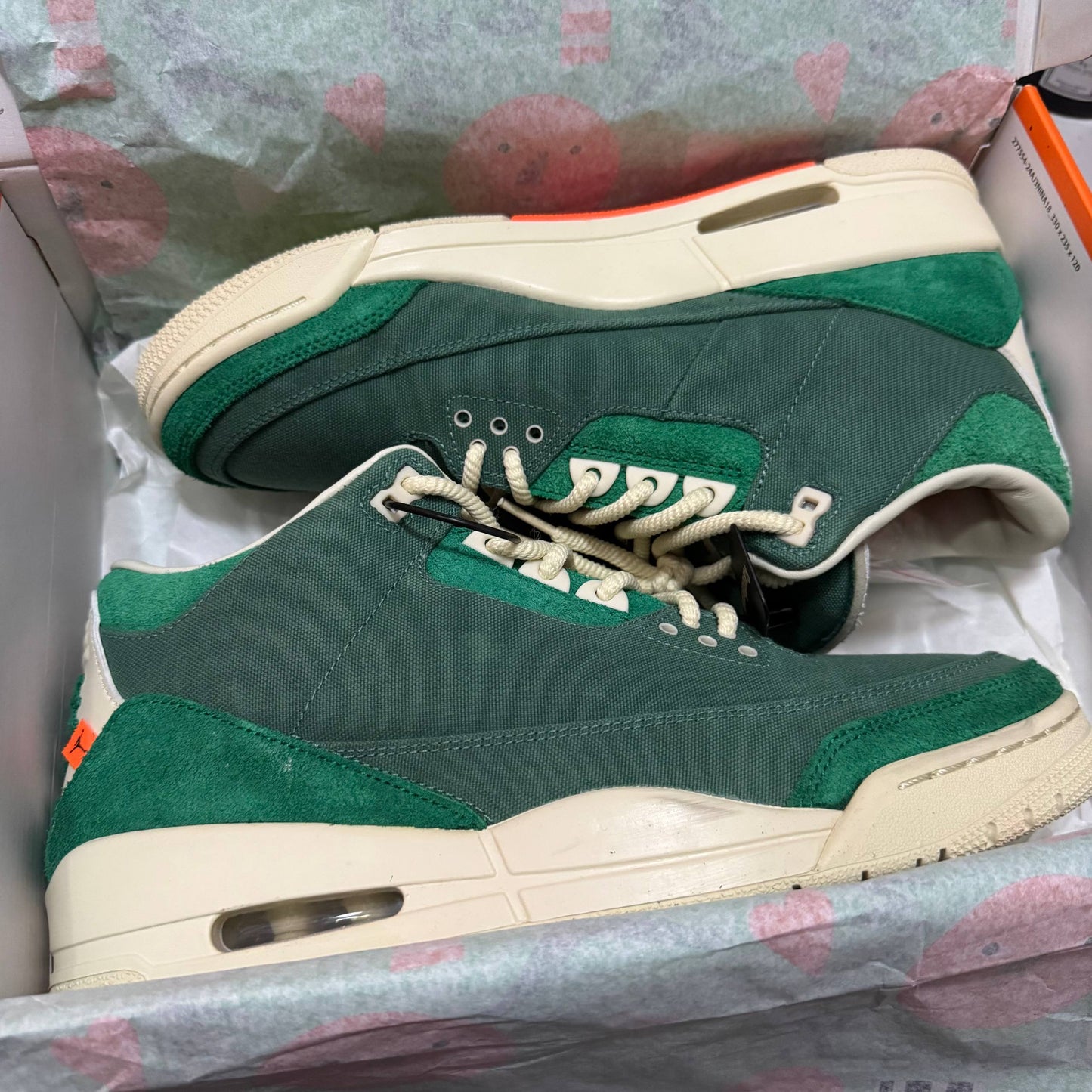 US 11.5W / 10 NIKE AIR JORDAN 3 RETRO SP NINA CHANEL ABNEY BICOASTAL (W)