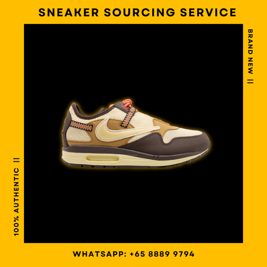 Nike Air Max 1 Travis Scott Cactus Jack Baroque Brown