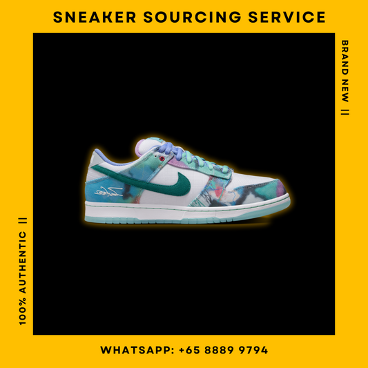 Nike SB Dunk Low Futura Laboratories Bleached Aqua