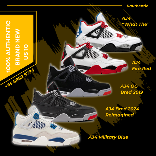 Nike Air Jordan 4 US 10 Pack (Brand New)