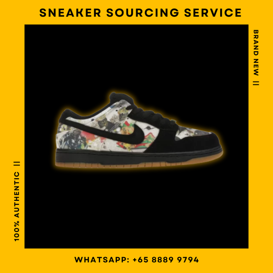 Nike SB Dunk Low Supreme Rammellzee