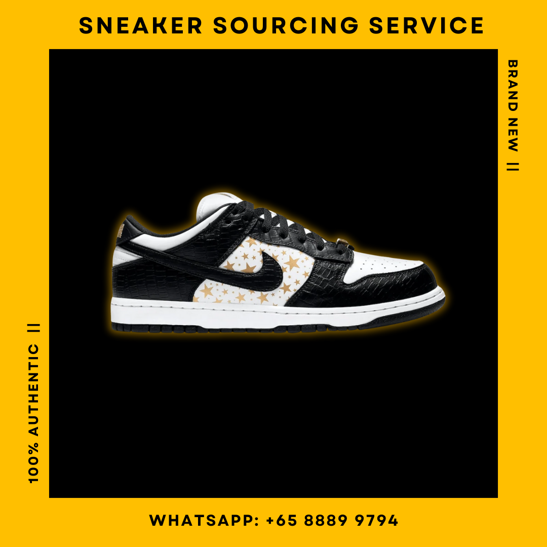 Nike SB Dunk Low Supreme Stars Black (2021)