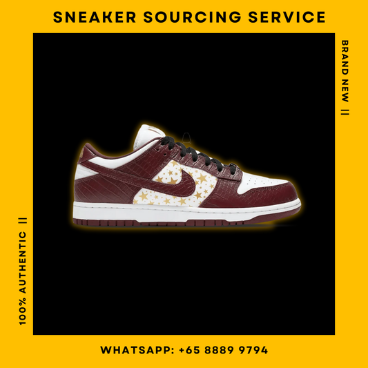 Nike SB Dunk Low Supreme Stars Barkroot Brown (2021)