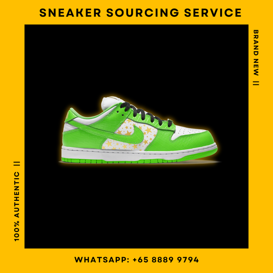 Nike SB Dunk Low Supreme Stars Mean Green (2021)