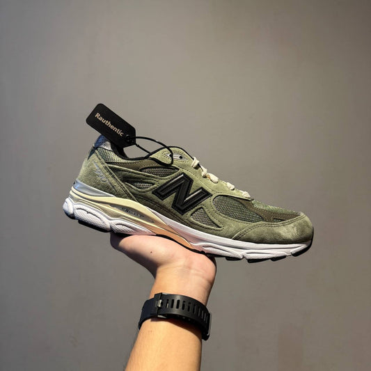 US 9.5 NEW BALANCE 990V3 MIUSA JJJJOUND OLIVE