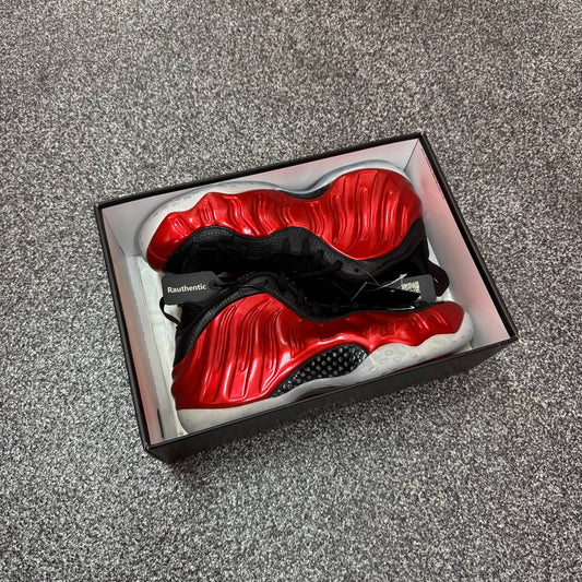 US 10 NIKE AIR FOAMPOSITE ONE METALLIC RED (2023)