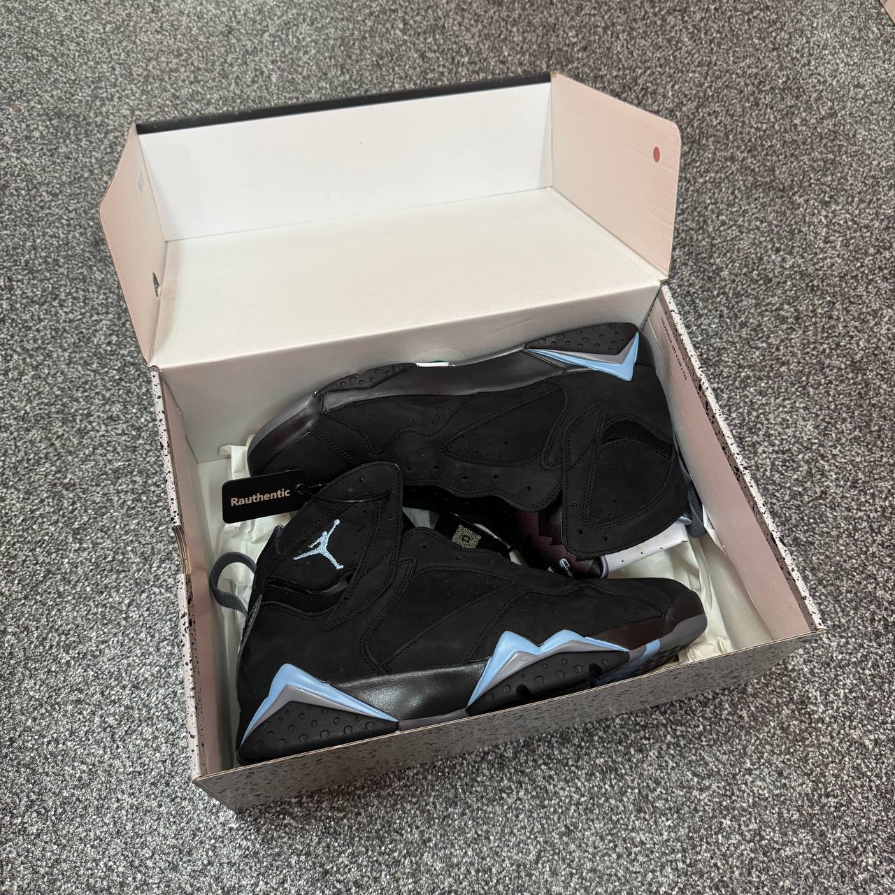 US 10 NIKE AIR JORDAN 7 RETRO CHAMBRAY