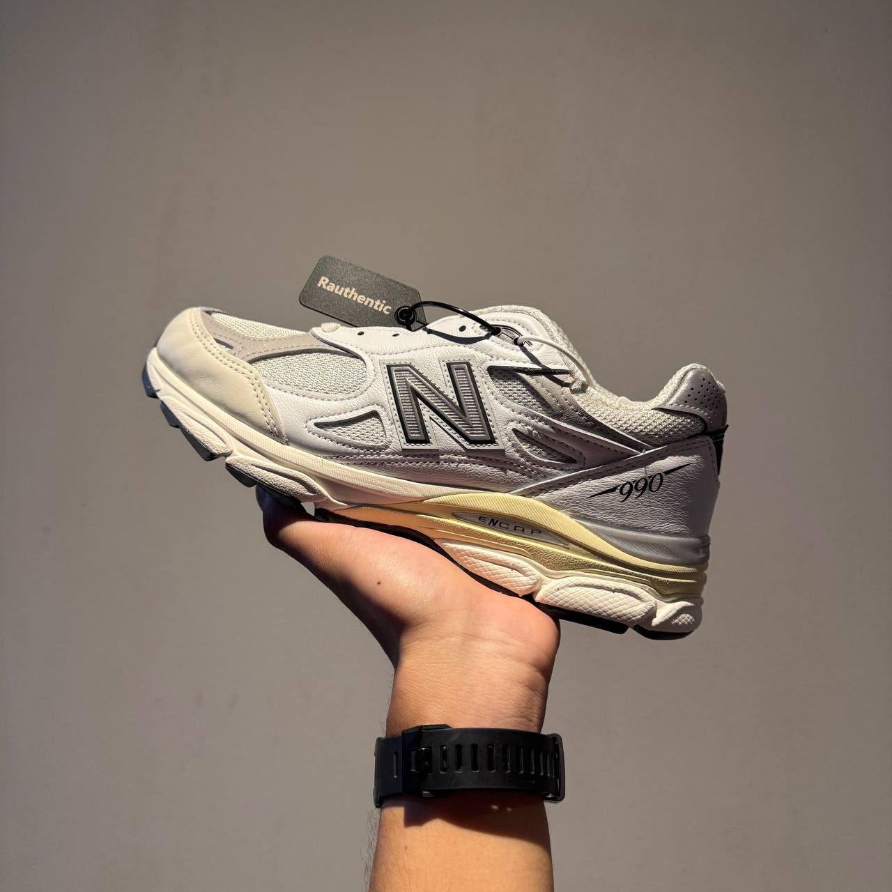 US 7.5 NEW BALANCE 990 V3 TEDDY SANTIS SEA SALT