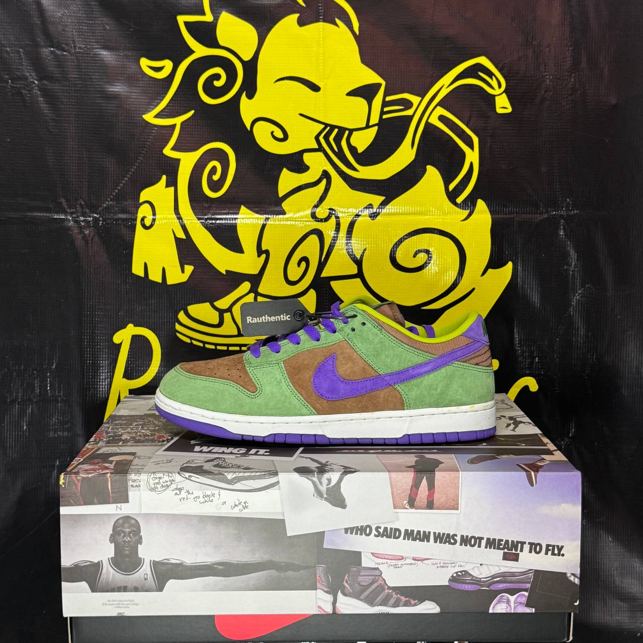 US 10 NIKE DUNK LOW "VENEER" 2020