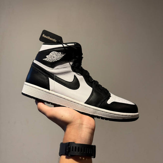 US 9.5 NIKE AIR JORDAN 1 RETRO OG 2014 HIGH BLACK WHITE