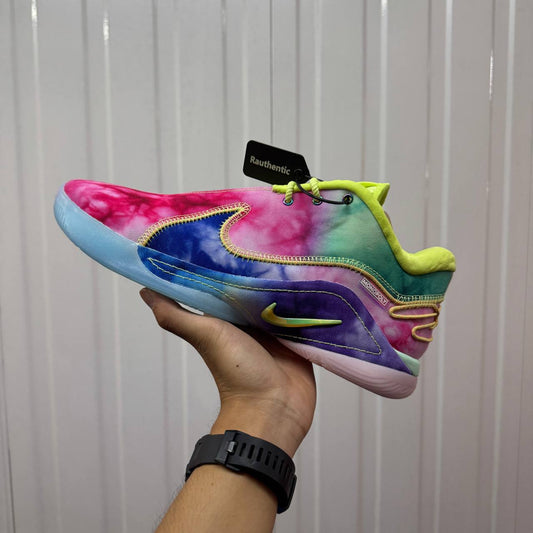 US 12 NIKE LEBRON 22 EP WHAT THE MONOPOLY TIE DYE TRANSLUCENT OUTSOLE