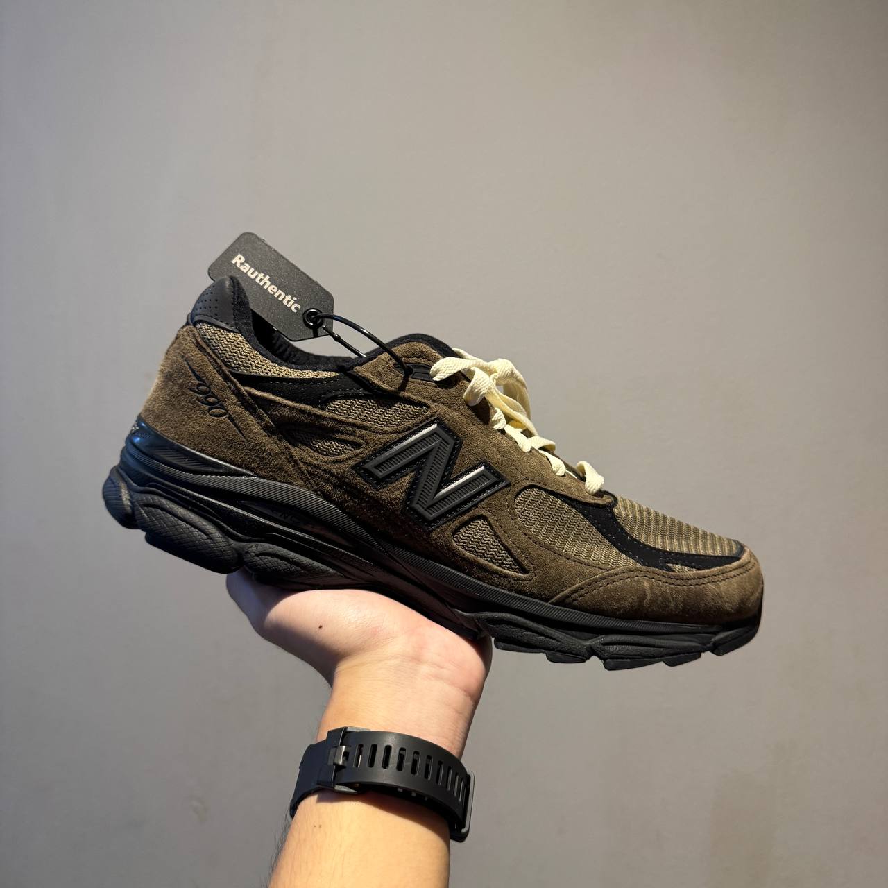 US 10 NEW BALANCE 990V3 MIUSA JJJJOUND BROWN BLACK