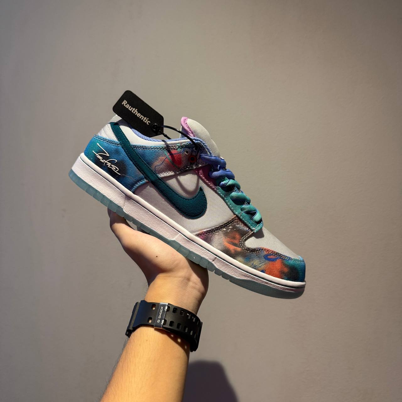 Nike SB Dunk Low Futura Bleached Aqua