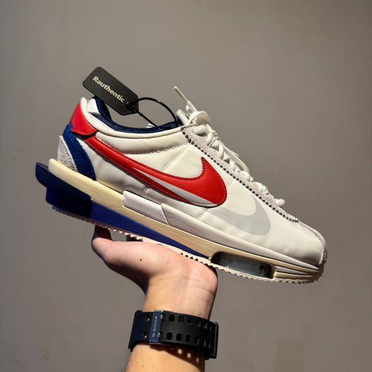 Nike Zoom Cortez SP Sacai White Red Blue