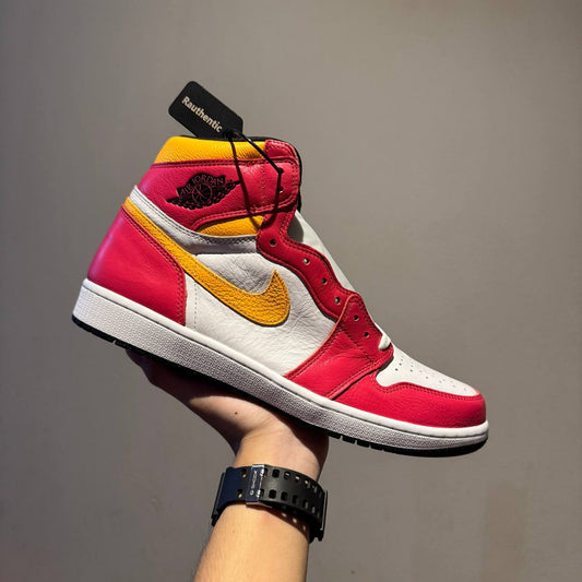 Nike Air Jordan 1 High Light Fusion Red