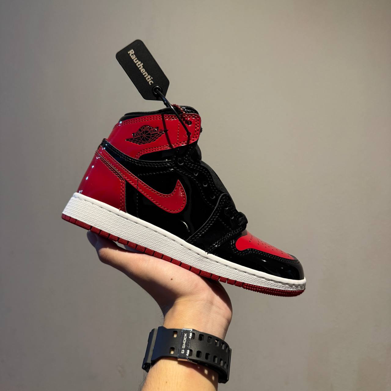 Nike Air Jordan 1 High Patent Bred (GS)