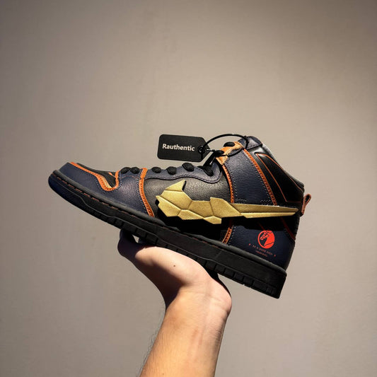 Nike SB Dunk High X Gundam Black RX-0 Unicorn 02 Banshee