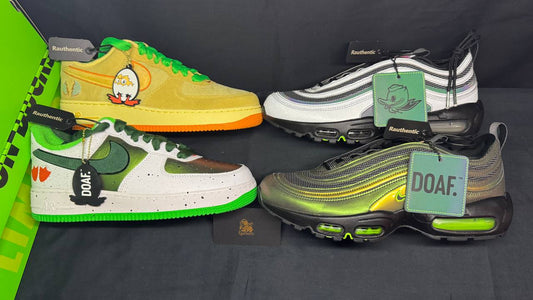 (COLLECTION) NIKE DUCKS OF A FEATHER UNIVERSITY OF OREGON AIR FORCE + AIR MAX 95/97