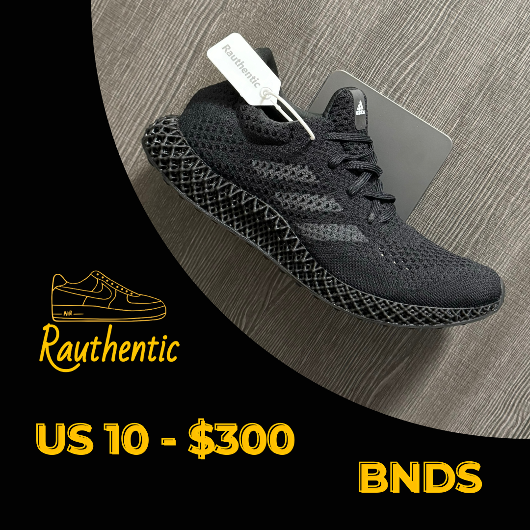 Adidas 4D Futurecraft Triple Black Q46228