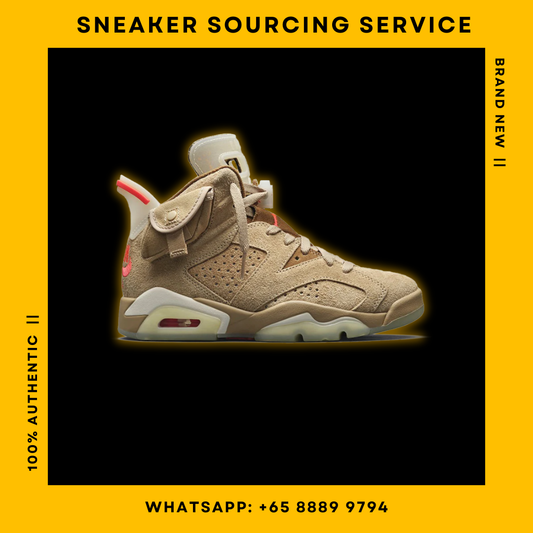 Nike Air Jordan 6 Retro Travis Scott British Khaki