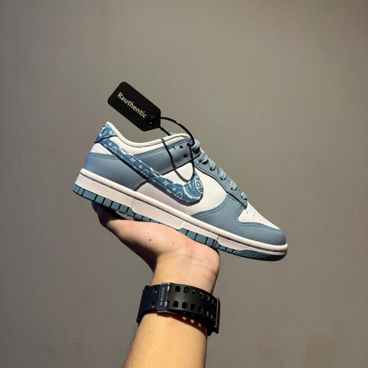 US 5W NIKE DUNK LOW BLUE PAISLEY (W)