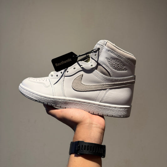 US 8 NIKE AIR JORDAN 1 HIGH OG 85' NEUTRAL GREY