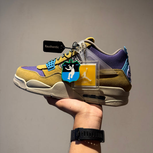 US 12 NIKE AIR JORDAN 4 RETRO X UNION DESERT MOSS