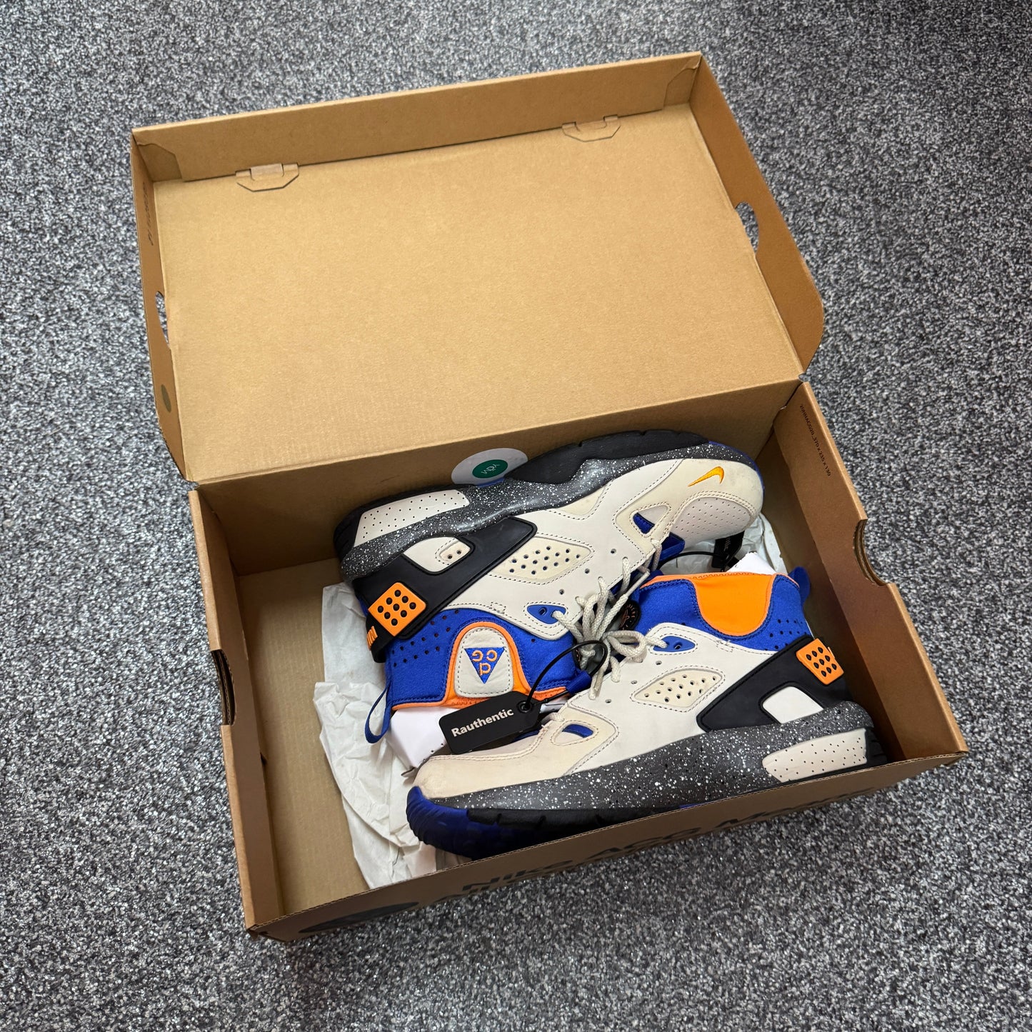 US 9.5 USED NIKE ACG AIR MOWABB OG RATTAN BIRCH 2021