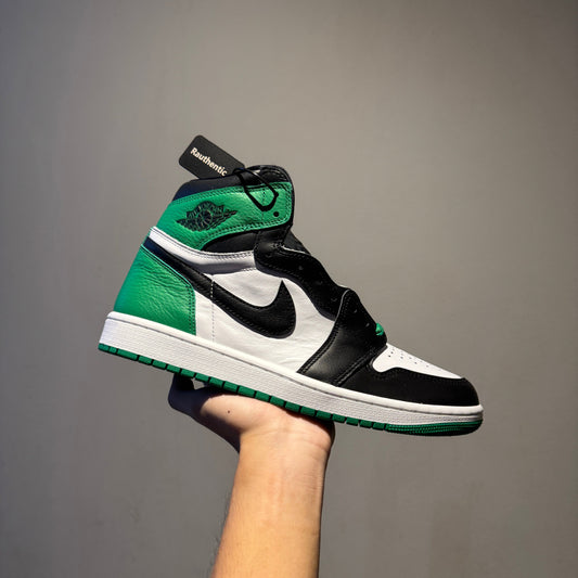 US 10 NIKE AIR JORDAN 1 HIGH LUCKY GREEN