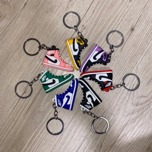 [3 for $10] Mini Sneaker Rubber Keychain Charm