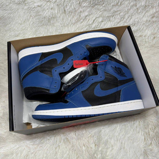 US 4Y NIKE AIR JORDAN 1 HIGH OG DARK MARINA BLUE (GS)