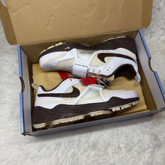US 8.5 NIKE ZOOM FIELD JAXX X TRAVIS SCOTT LIGHT CHOCOLATE