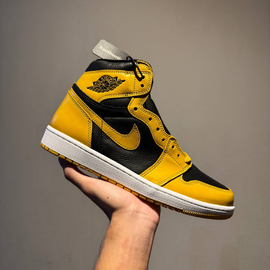 US 10.5 NIKE AIR JORDAN 1 HIGH POLLEN