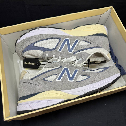 US 9.5 USED NEW BALANCE 990V4 MIUSA GREY DAY (2023)