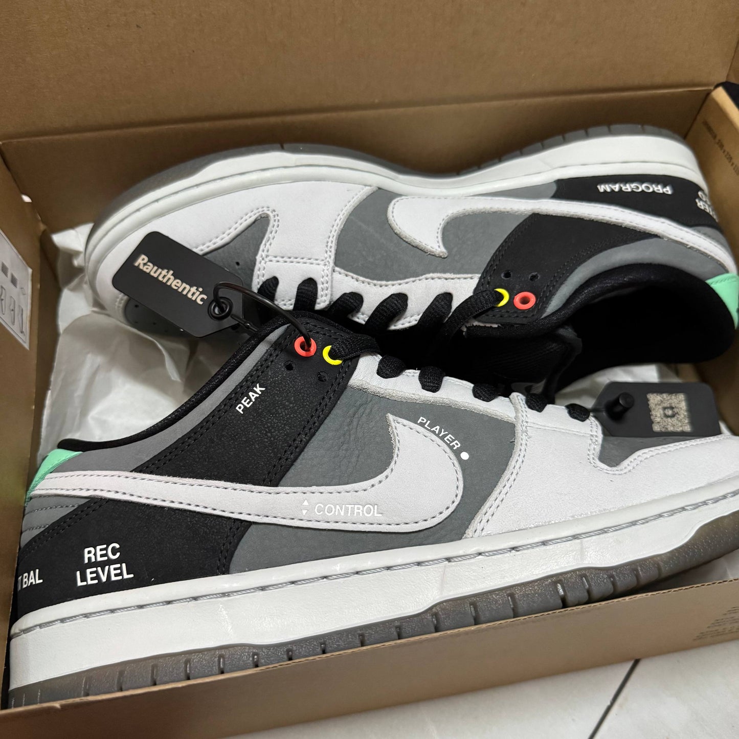 US 10 USED NIKE SB DUNK LOW CAMCORDER VX1000